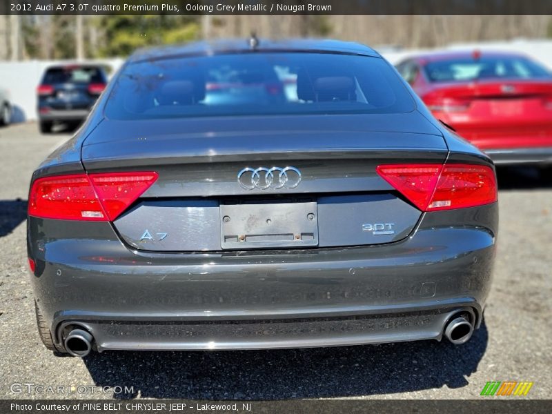 Oolong Grey Metallic / Nougat Brown 2012 Audi A7 3.0T quattro Premium Plus