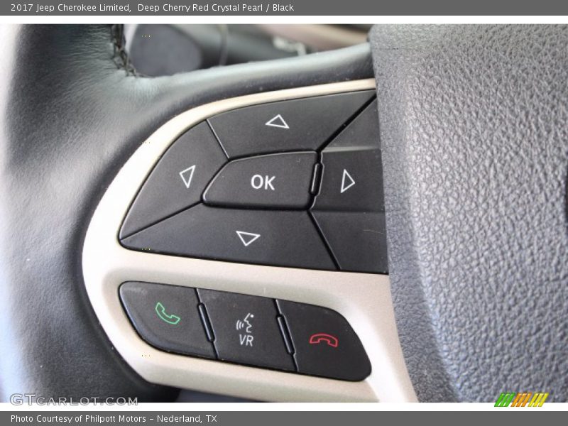  2017 Cherokee Limited Steering Wheel