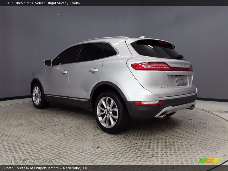 Ingot Silver / Ebony 2017 Lincoln MKC Select