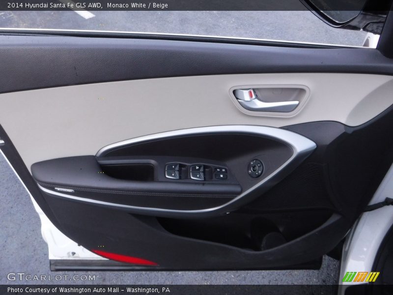 Door Panel of 2014 Santa Fe GLS AWD