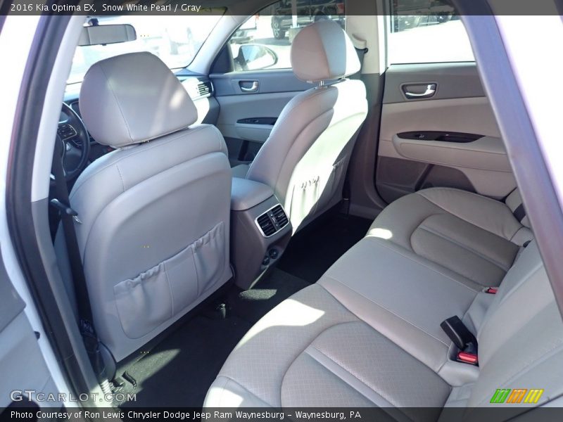 Rear Seat of 2016 Optima EX
