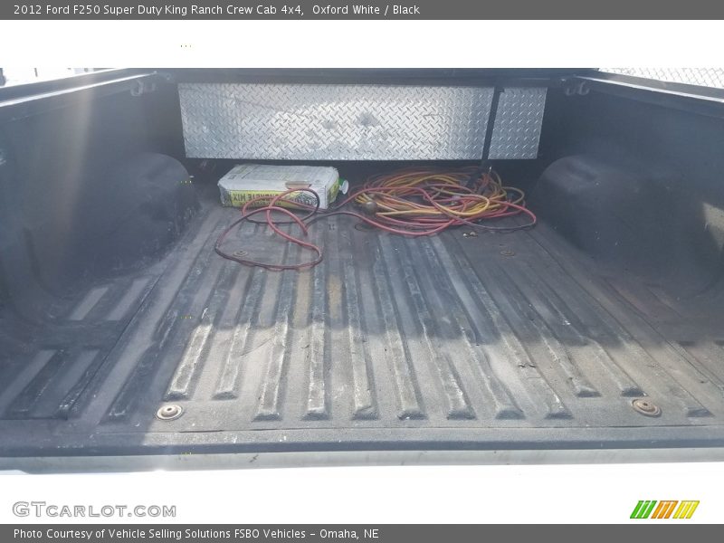 Oxford White / Black 2012 Ford F250 Super Duty King Ranch Crew Cab 4x4