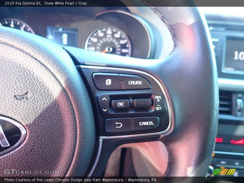  2016 Optima EX Steering Wheel