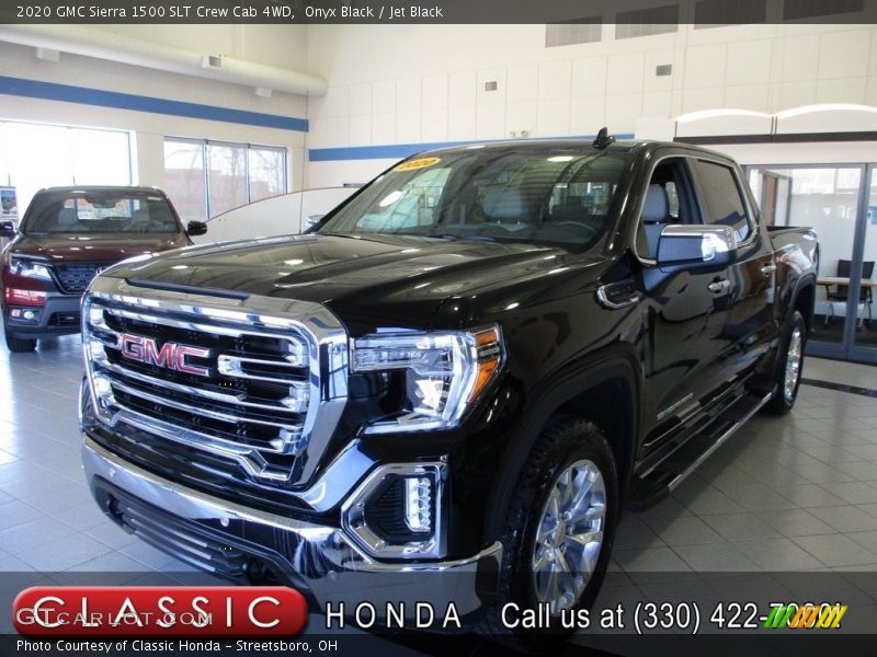 Onyx Black / Jet Black 2020 GMC Sierra 1500 SLT Crew Cab 4WD