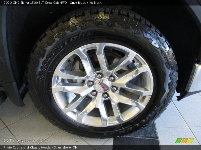 Onyx Black / Jet Black 2020 GMC Sierra 1500 SLT Crew Cab 4WD