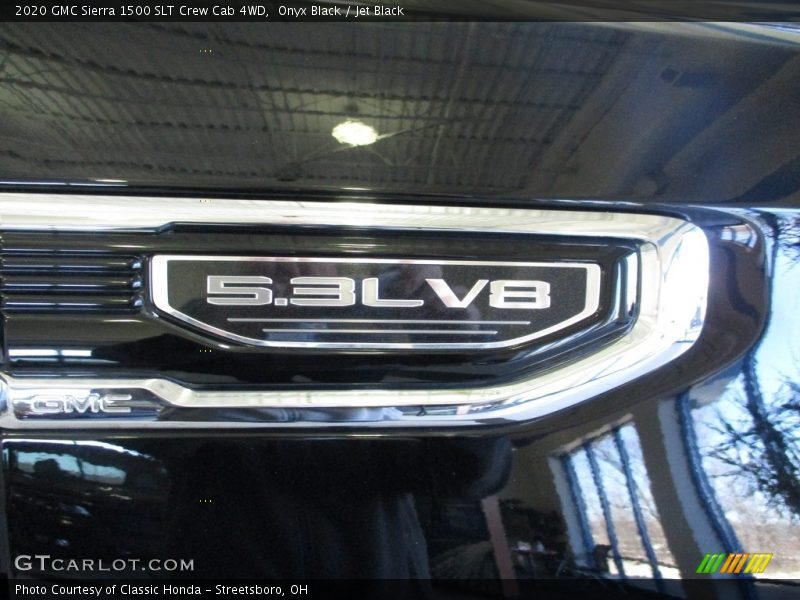 Onyx Black / Jet Black 2020 GMC Sierra 1500 SLT Crew Cab 4WD