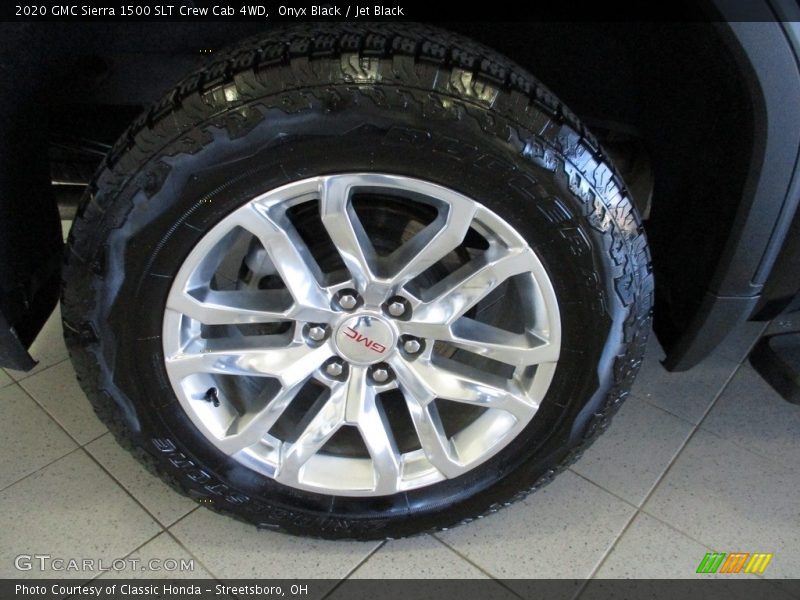 Onyx Black / Jet Black 2020 GMC Sierra 1500 SLT Crew Cab 4WD