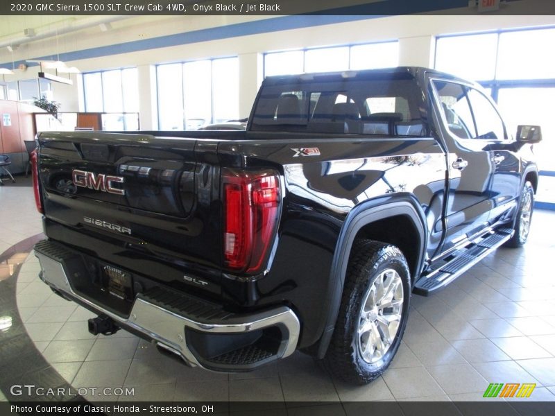 Onyx Black / Jet Black 2020 GMC Sierra 1500 SLT Crew Cab 4WD