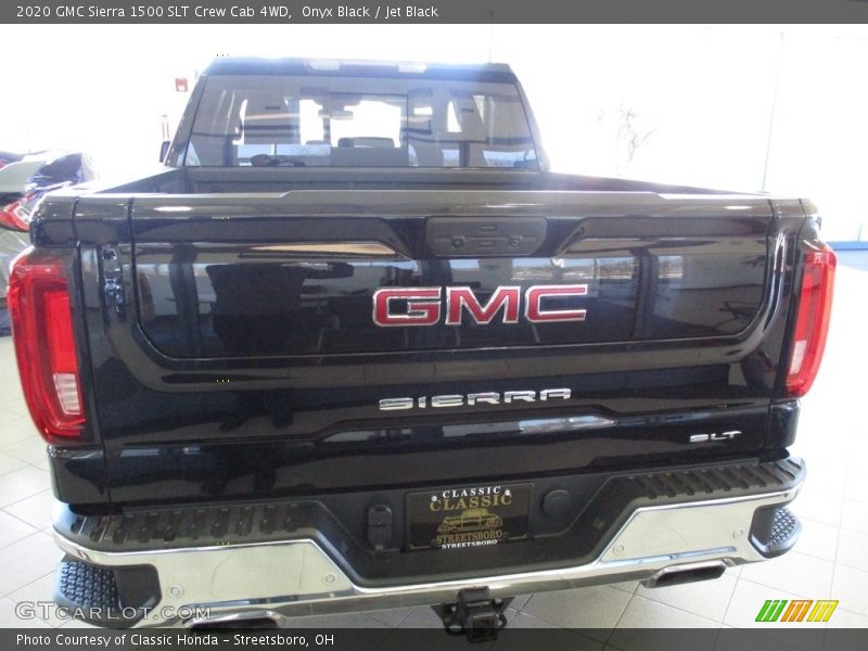 Onyx Black / Jet Black 2020 GMC Sierra 1500 SLT Crew Cab 4WD