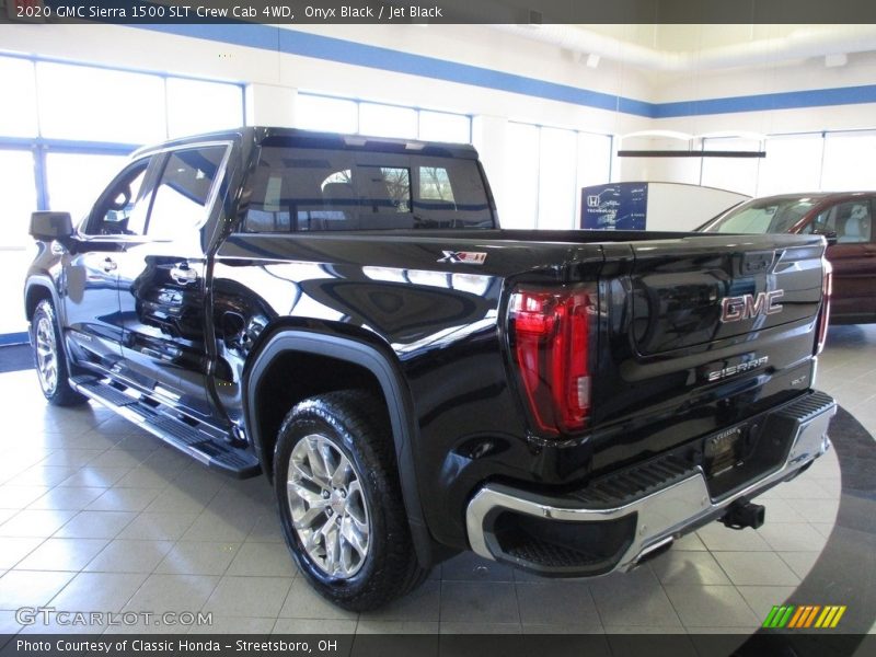 Onyx Black / Jet Black 2020 GMC Sierra 1500 SLT Crew Cab 4WD