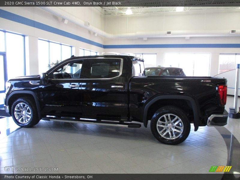 Onyx Black / Jet Black 2020 GMC Sierra 1500 SLT Crew Cab 4WD