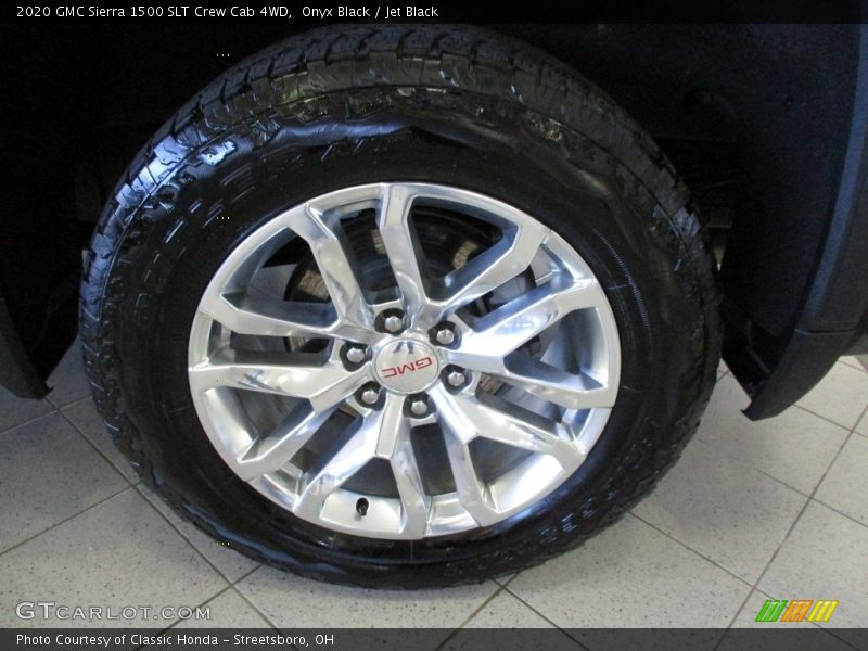 Onyx Black / Jet Black 2020 GMC Sierra 1500 SLT Crew Cab 4WD