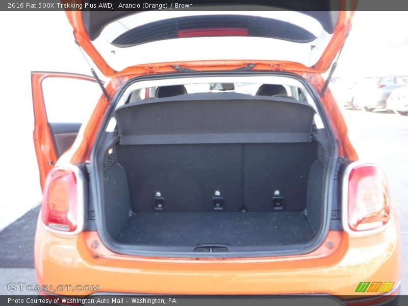  2016 500X Trekking Plus AWD Trunk
