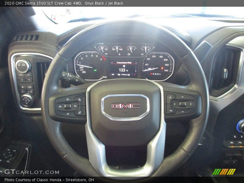 Onyx Black / Jet Black 2020 GMC Sierra 1500 SLT Crew Cab 4WD