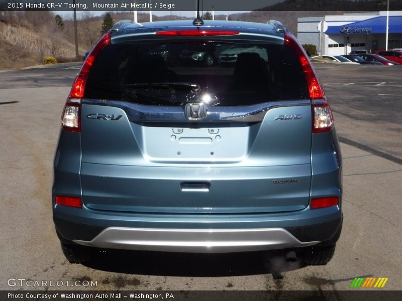 Mountain Air Metallic / Beige 2015 Honda CR-V Touring