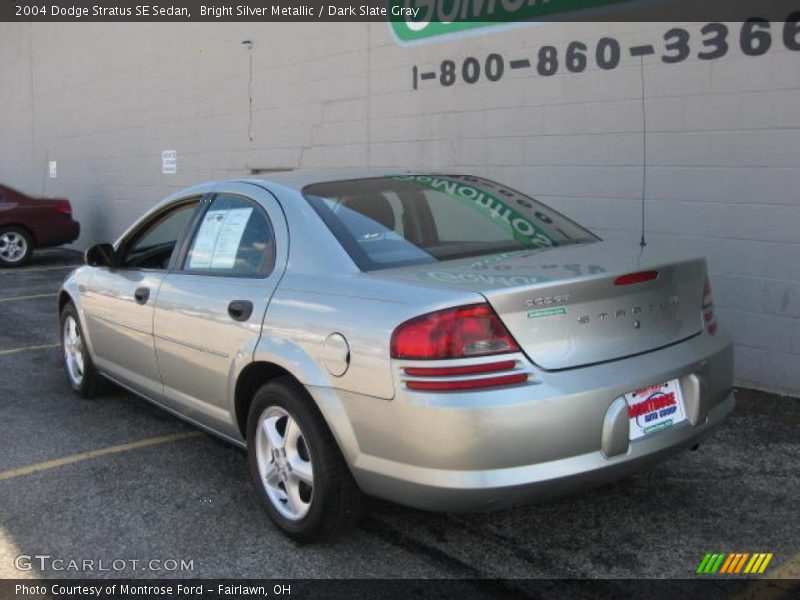 Bright Silver Metallic / Dark Slate Gray 2004 Dodge Stratus SE Sedan