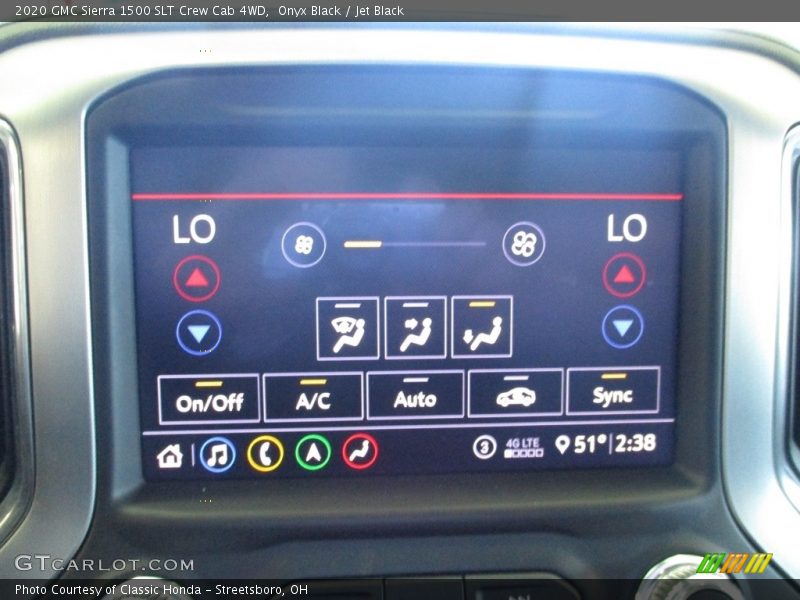 Onyx Black / Jet Black 2020 GMC Sierra 1500 SLT Crew Cab 4WD