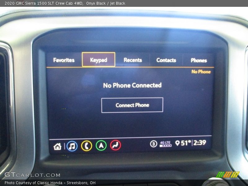 Onyx Black / Jet Black 2020 GMC Sierra 1500 SLT Crew Cab 4WD