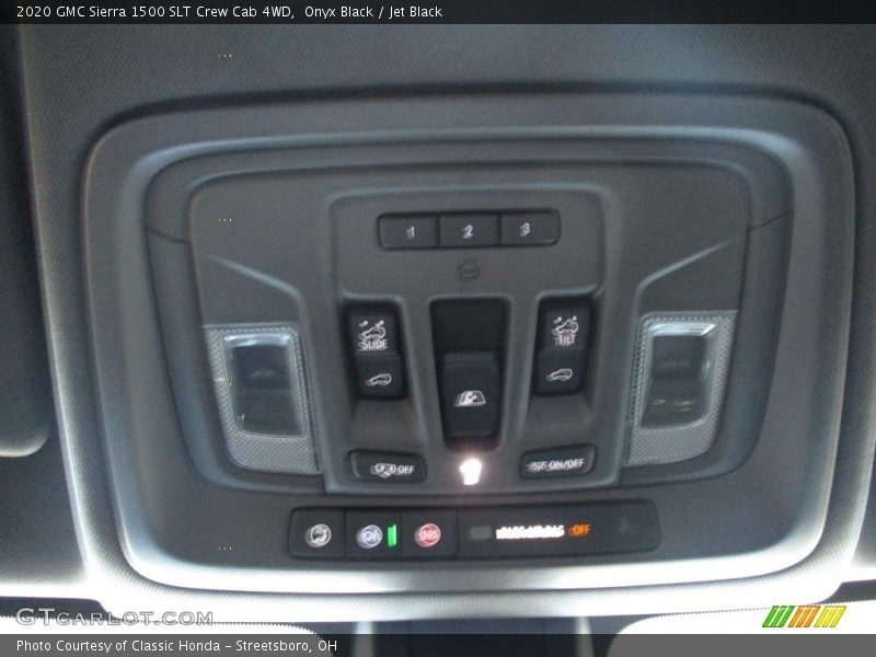Onyx Black / Jet Black 2020 GMC Sierra 1500 SLT Crew Cab 4WD