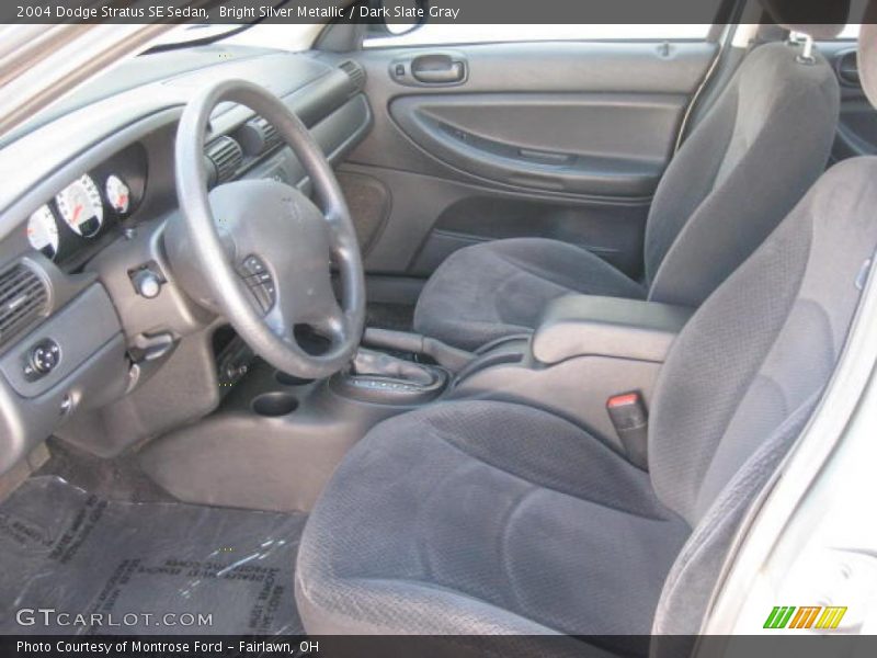Bright Silver Metallic / Dark Slate Gray 2004 Dodge Stratus SE Sedan