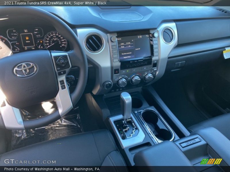 Super White / Black 2021 Toyota Tundra SR5 CrewMax 4x4