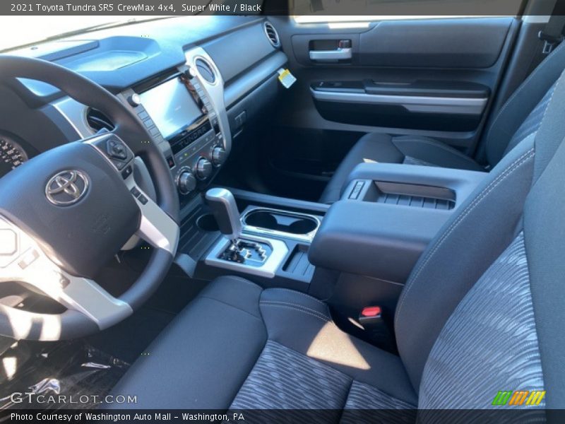 Super White / Black 2021 Toyota Tundra SR5 CrewMax 4x4