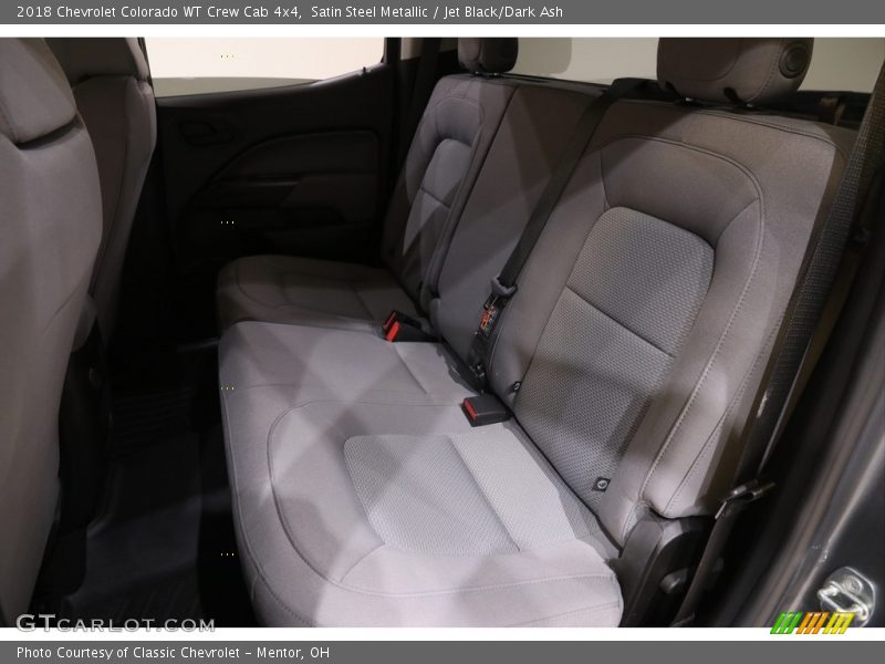 Satin Steel Metallic / Jet Black/Dark Ash 2018 Chevrolet Colorado WT Crew Cab 4x4