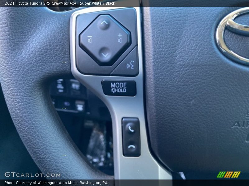 Super White / Black 2021 Toyota Tundra SR5 CrewMax 4x4