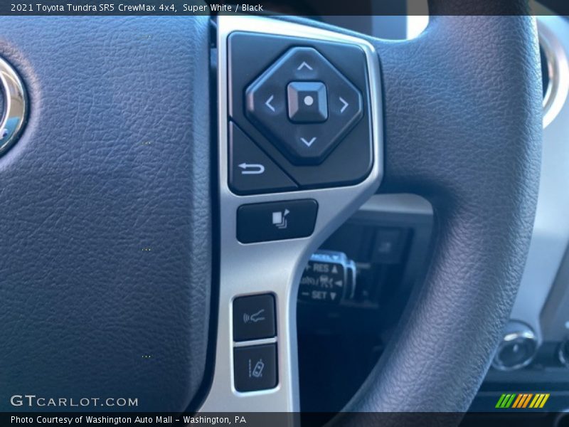 Super White / Black 2021 Toyota Tundra SR5 CrewMax 4x4