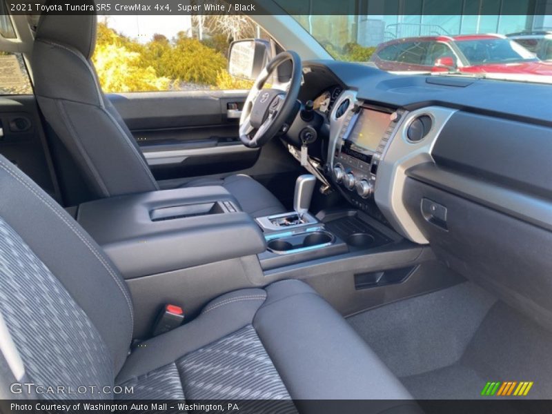 Super White / Black 2021 Toyota Tundra SR5 CrewMax 4x4