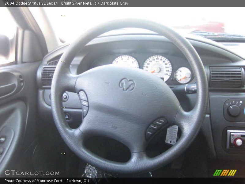 Bright Silver Metallic / Dark Slate Gray 2004 Dodge Stratus SE Sedan