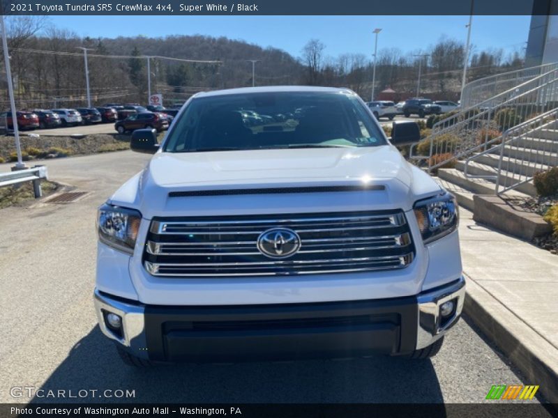 Super White / Black 2021 Toyota Tundra SR5 CrewMax 4x4