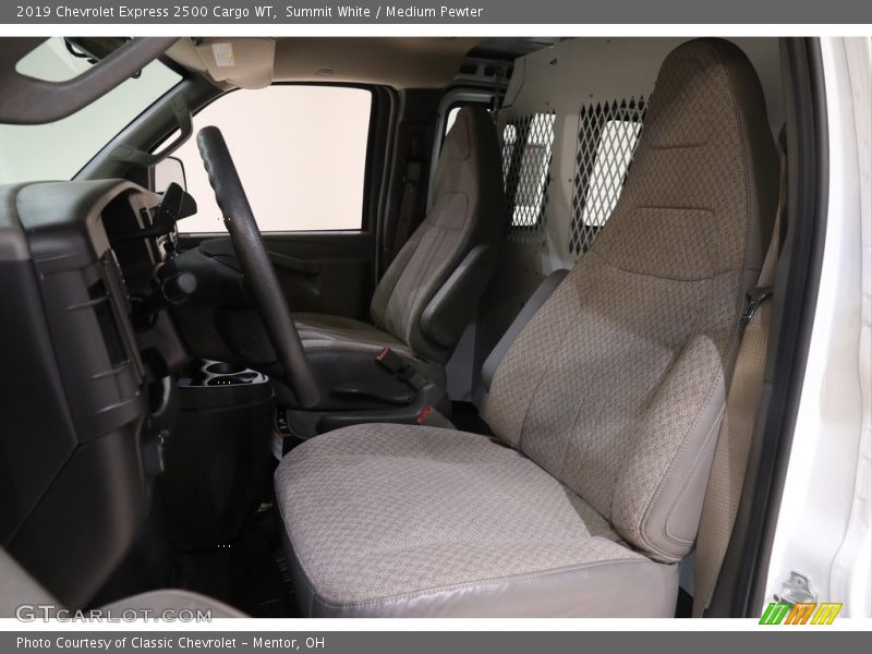 Summit White / Medium Pewter 2019 Chevrolet Express 2500 Cargo WT