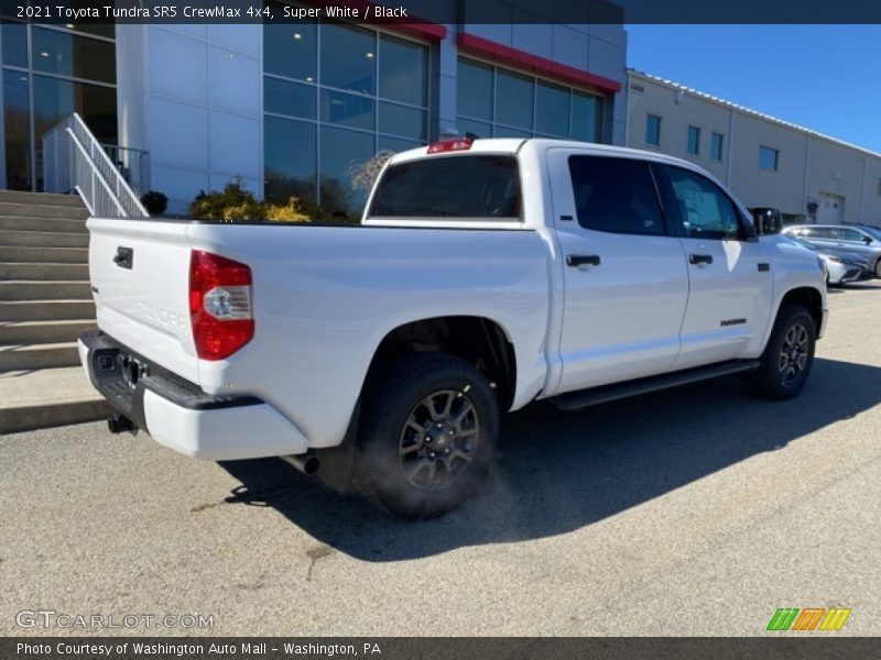 Super White / Black 2021 Toyota Tundra SR5 CrewMax 4x4