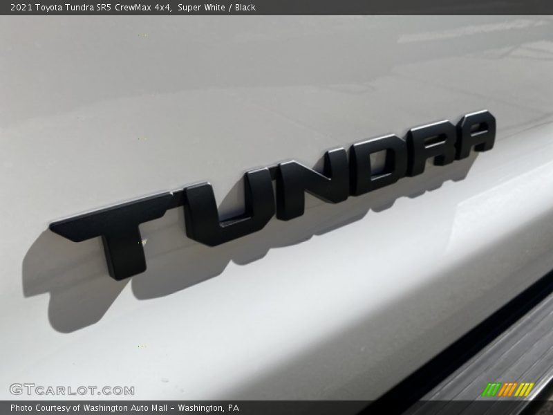 Super White / Black 2021 Toyota Tundra SR5 CrewMax 4x4