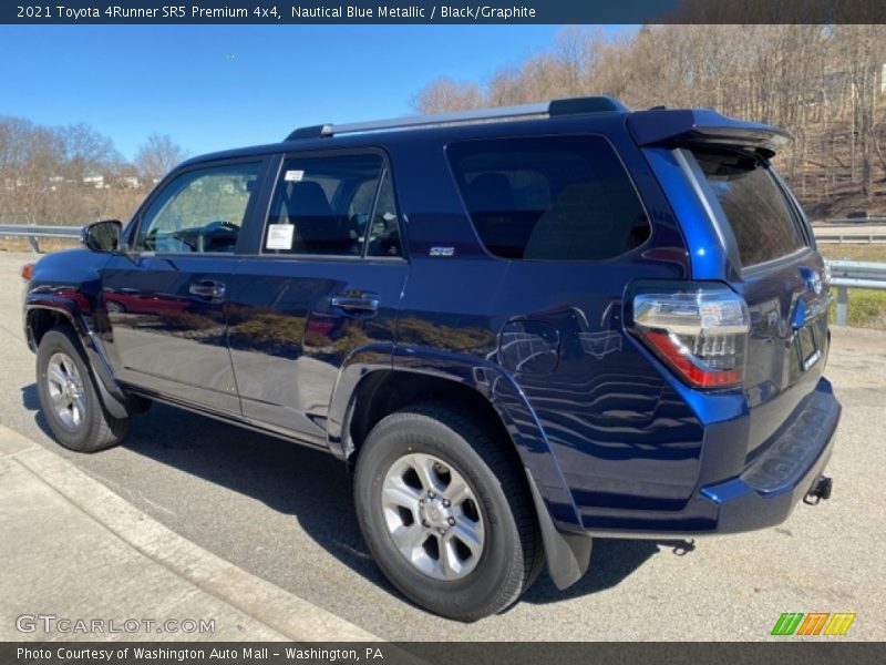 Nautical Blue Metallic / Black/Graphite 2021 Toyota 4Runner SR5 Premium 4x4