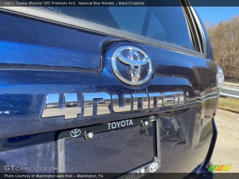 Nautical Blue Metallic / Black/Graphite 2021 Toyota 4Runner SR5 Premium 4x4