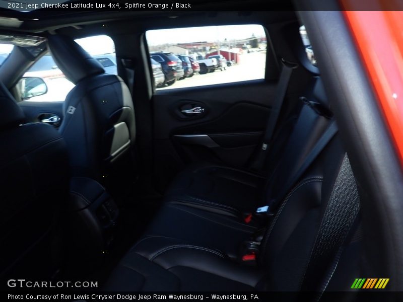 Spitfire Orange / Black 2021 Jeep Cherokee Latitude Lux 4x4