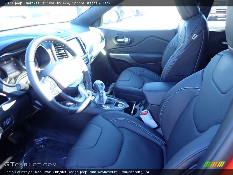 Spitfire Orange / Black 2021 Jeep Cherokee Latitude Lux 4x4