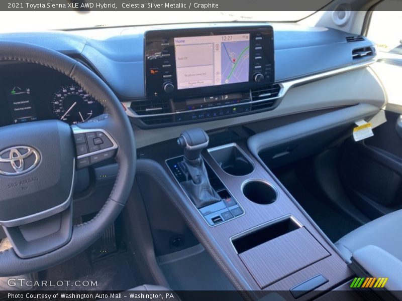 Celestial Silver Metallic / Graphite 2021 Toyota Sienna XLE AWD Hybrid