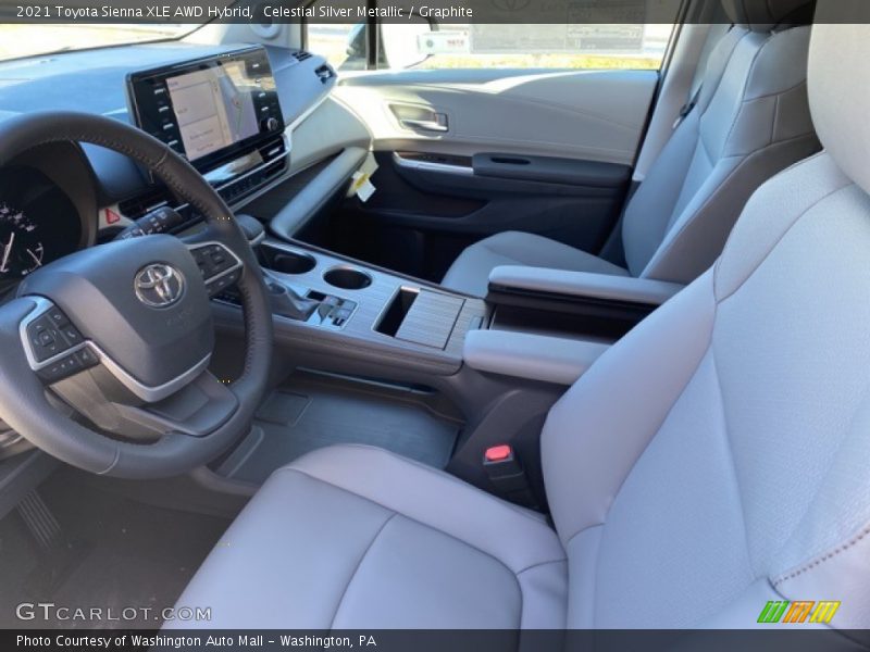 Celestial Silver Metallic / Graphite 2021 Toyota Sienna XLE AWD Hybrid