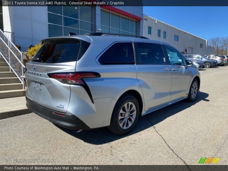 Celestial Silver Metallic / Graphite 2021 Toyota Sienna XLE AWD Hybrid