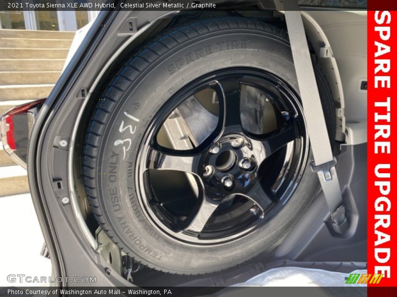 Celestial Silver Metallic / Graphite 2021 Toyota Sienna XLE AWD Hybrid