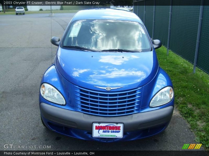 Electric Blue Pearl / Dark Slate Gray 2003 Chrysler PT Cruiser