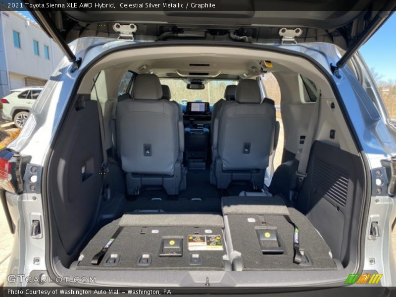 Celestial Silver Metallic / Graphite 2021 Toyota Sienna XLE AWD Hybrid