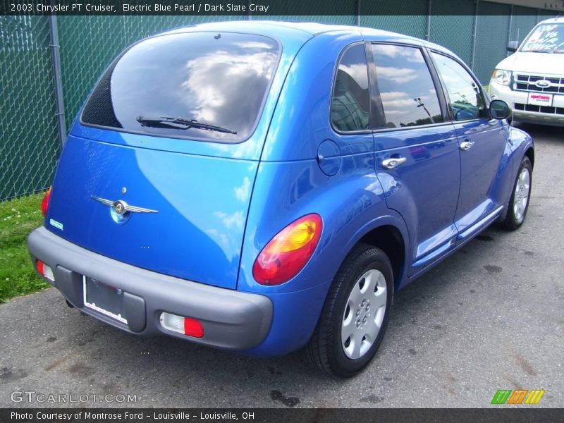 Electric Blue Pearl / Dark Slate Gray 2003 Chrysler PT Cruiser