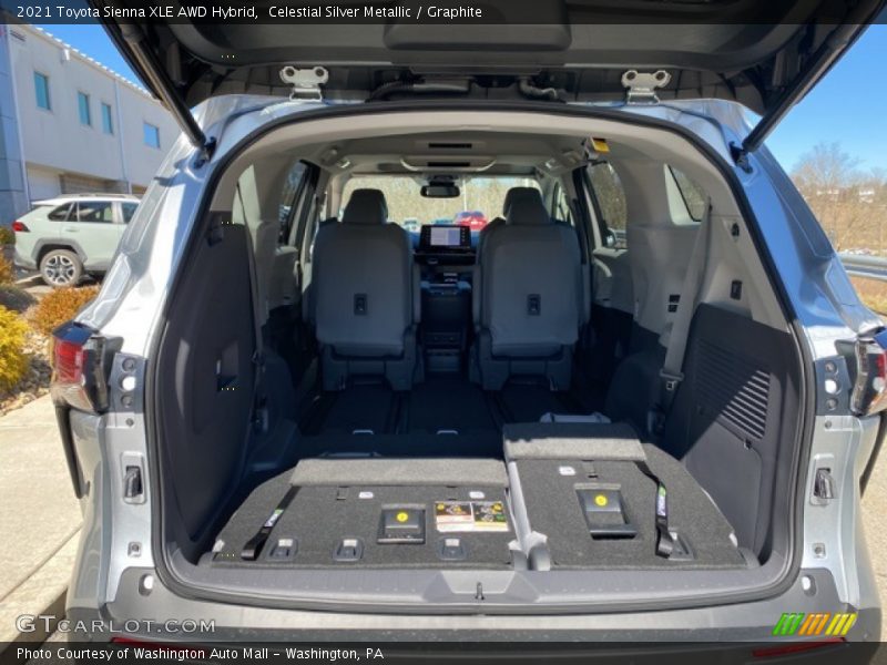 Celestial Silver Metallic / Graphite 2021 Toyota Sienna XLE AWD Hybrid