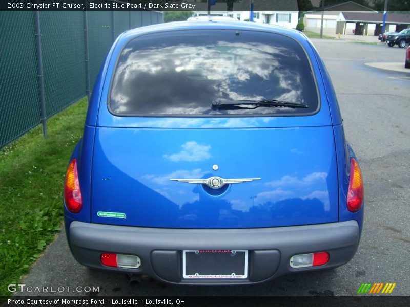 Electric Blue Pearl / Dark Slate Gray 2003 Chrysler PT Cruiser