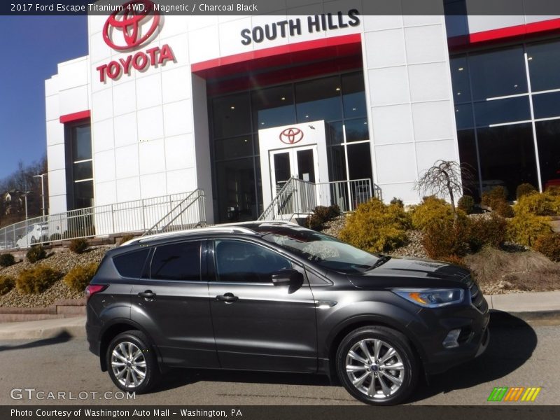 Magnetic / Charcoal Black 2017 Ford Escape Titanium 4WD