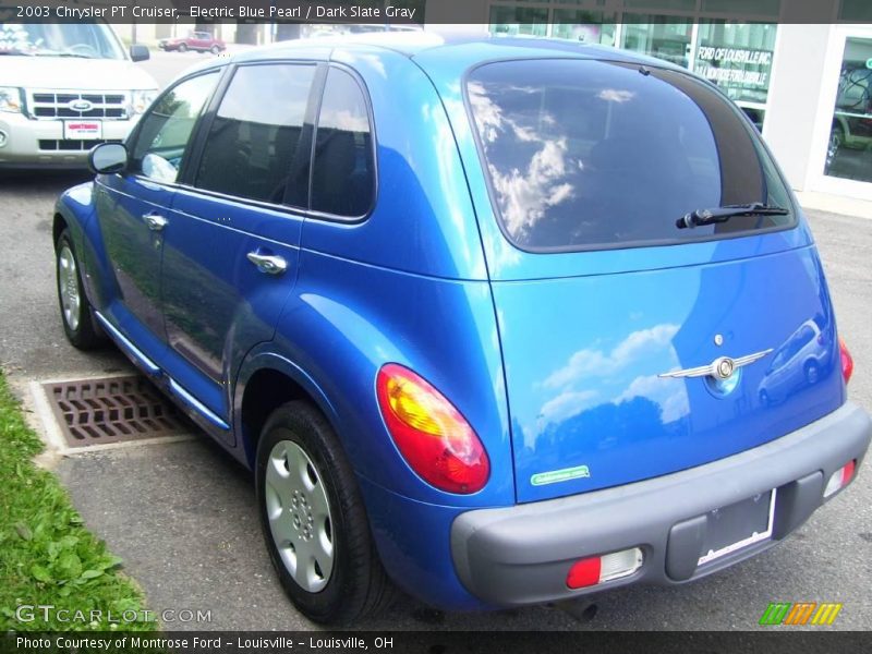 Electric Blue Pearl / Dark Slate Gray 2003 Chrysler PT Cruiser